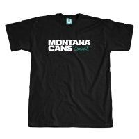 Montana Logo T-Shirt Schwarz