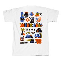 Montana T-Shirt White by Visio Bob