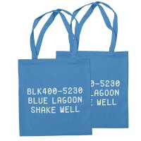 Montana Cotton Bag Donut Print - 5230 Blue Lagoon