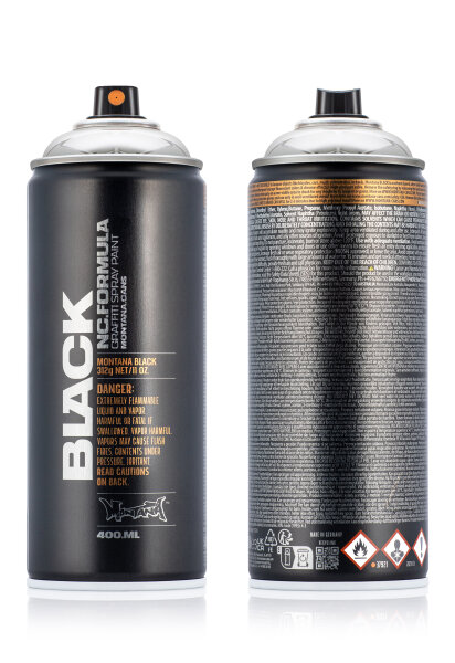 Montana Black 400ml - 4 Chrome Effect Colors