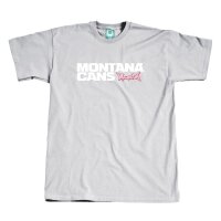 Montana T-Shirt Typo+Logo - GreyHeather
