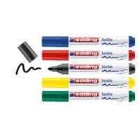 edding 4500/5S Textilmarker - 5er Set