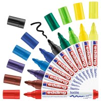 edding 4500/10S Textilmarker - 10er Set