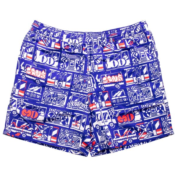 Montana Swim Short - Traffic Jam by Bobby Analog