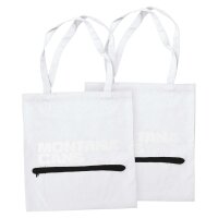 Montana Cotton Bag - Logoline Monochrome White