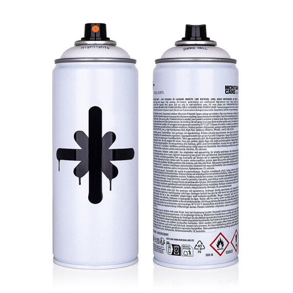 Montana BLACK 400ml BLK-9105 Highlights White 25 Years