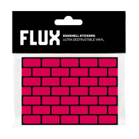 Flux Eggshell Bricks Stickers 50 STK Magenta